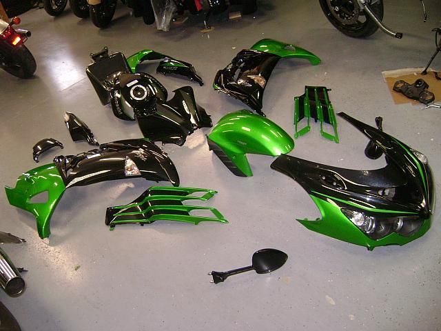New take-off Kawasaki ZX-14R parts